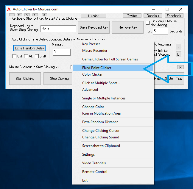 Keyboard Shortcut To Click Mouse Auto Clicker Tutorials
