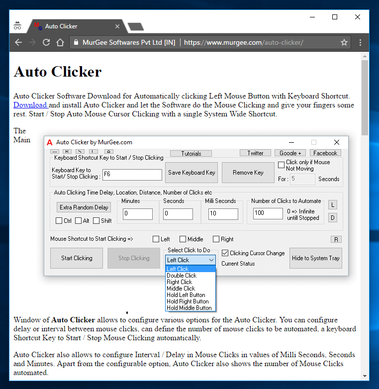 Automate Special Keyboard Keys - Auto Mouse Click Tutorials