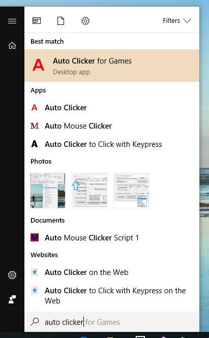 Auto Clicker for Games on Windows 10
